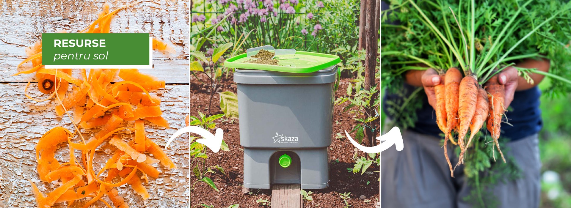 Compost pentru locuința & grădină ta